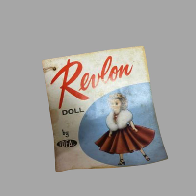 Miss Revlon in Red Velour Ensemble, 