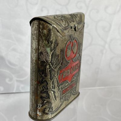 Twin Oaks Tobacco Tin