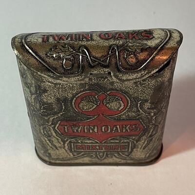 Twin Oaks Tobacco Tin