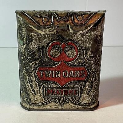 Twin Oaks Tobacco Tin