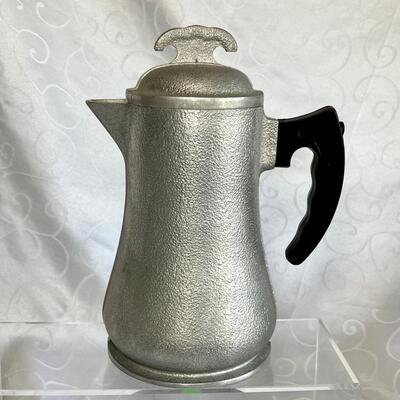 Guardian Hammered Aluminum Coffee Pot