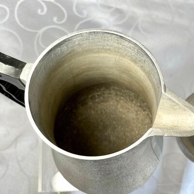 Guardian Hammered Aluminum Coffee Pot