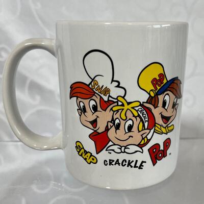 Kelloggâ€™s Rice Krispies â€œSnap, Crackle, Popâ€ Mug