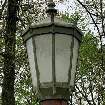 Pair very Large Vintage Pole Lights
