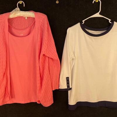 Lot 42  Talbots Sweater and Top Group