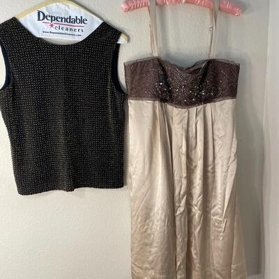 Lot 46  Ann Taylor Top and BCBG Dress