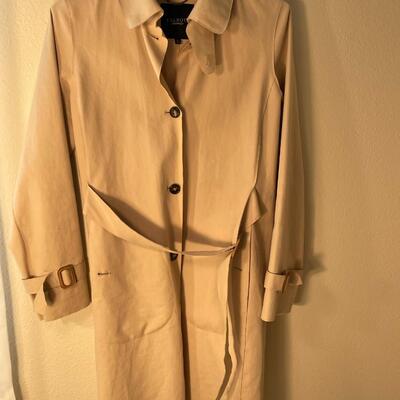 Lot 48  Talbots Raincoat Size 10