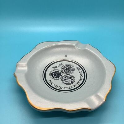 South Carolina Tricentennial ashtray