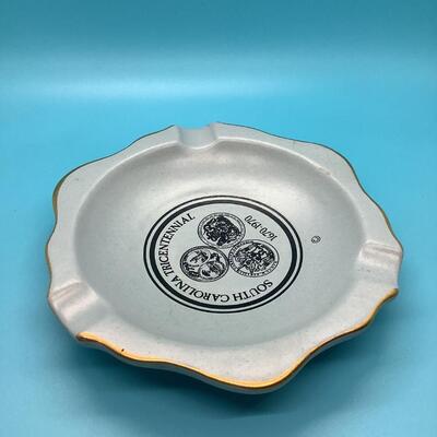 South Carolina Tricentennial ashtray