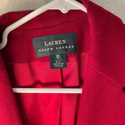 Lot 58  Ralph Lauren Red Blazer