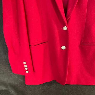 Lot 58  Ralph Lauren Red Blazer