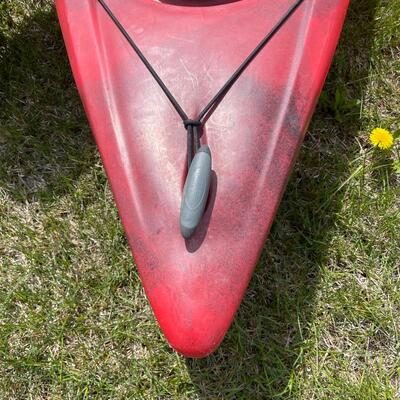 Old Town kayak Black Cherry in color, Dirigo 106. 106â€long