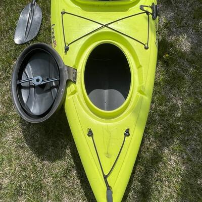 Old Town kayak, lemon grass in color, 120â€long, model, Loon 120