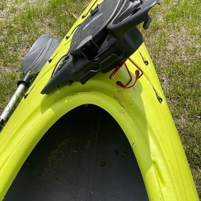 Old Town kayak, lemon grass in color, 120â€long, model, Loon 120