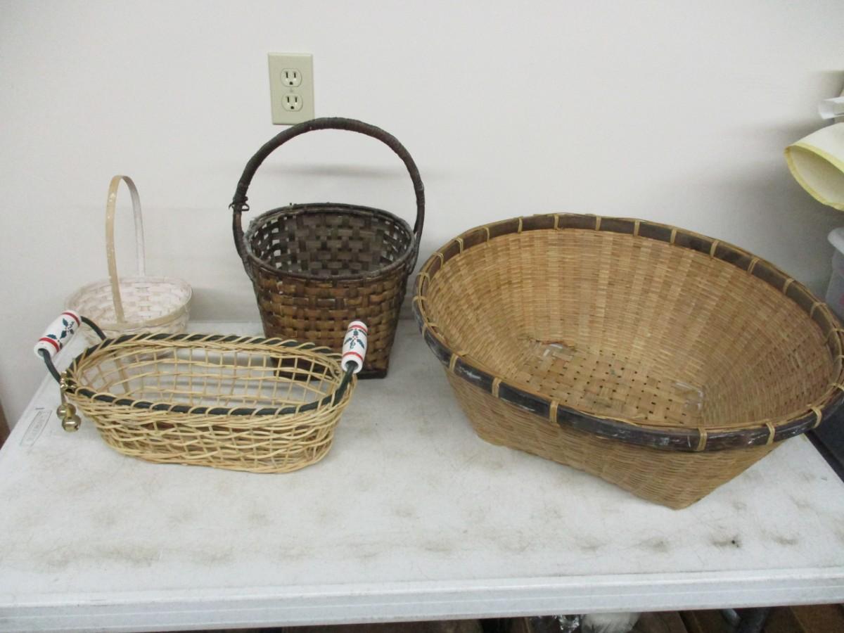 Collection Of Wicker Baskets