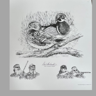Original Michael Hunt Duck Dynasty Print