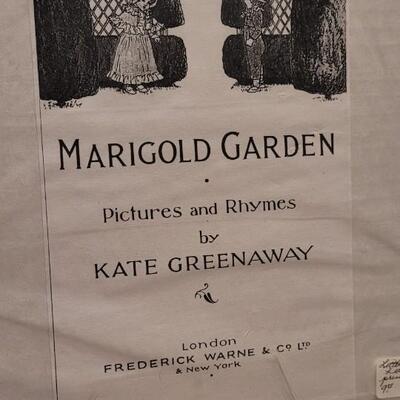 Lot 65: (3) Antique MARIGOLD GARDEN by Kate Greenway Art Prints
