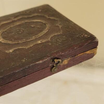 Lot 67: Antique Tintype In a Case & Photo in a Half Case