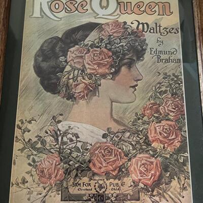 Rose Queen Sam Sam Fox Pub Framed Print