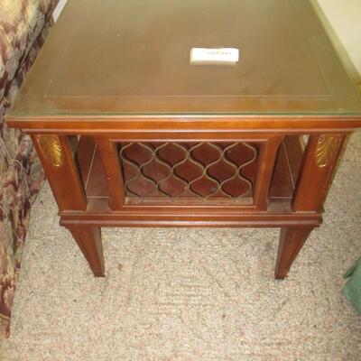 Two Vintage End Tables