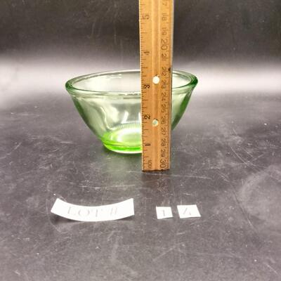 14 - Vintage Uranium Glass Bowl
