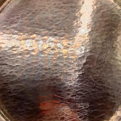 22 - 2 silverplate trays