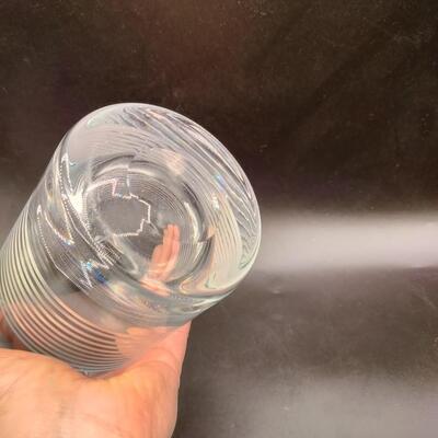 29 - Crystal mixing pitcher with stick