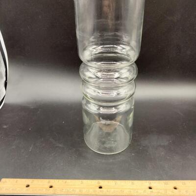 32 - glass pitcher