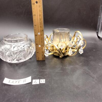 40 - 2 candleholders