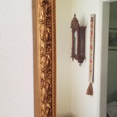 Lot #45  Attractive Vintage Wall Mirror - Vertical OR Horizontal