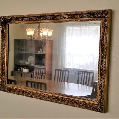 Lot #45  Attractive Vintage Wall Mirror - Vertical OR Horizontal