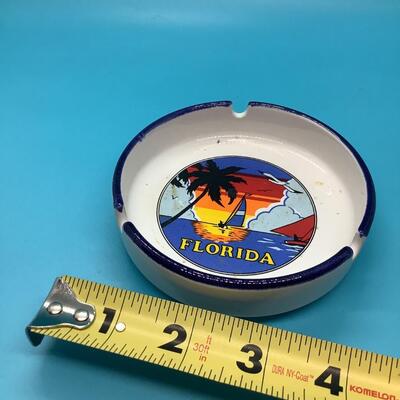 Florida sailboat ashtray