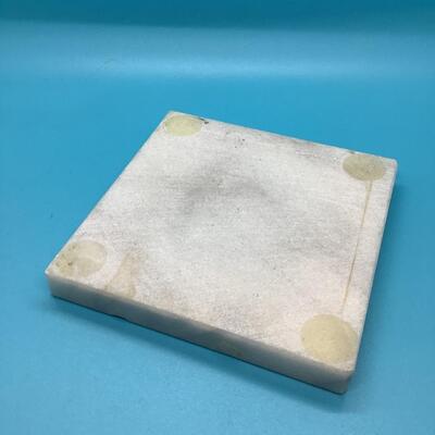 Marble square ashtray