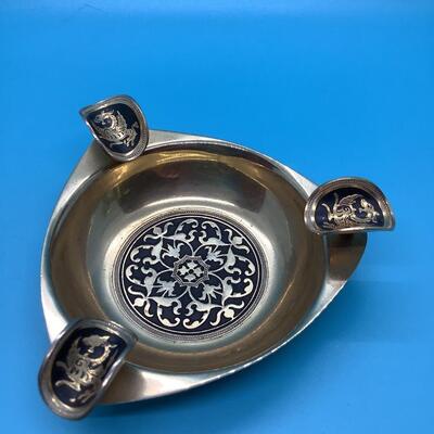 Brass 3 dragons ashtray