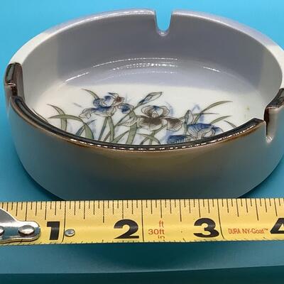 Japanese Irises ashtray