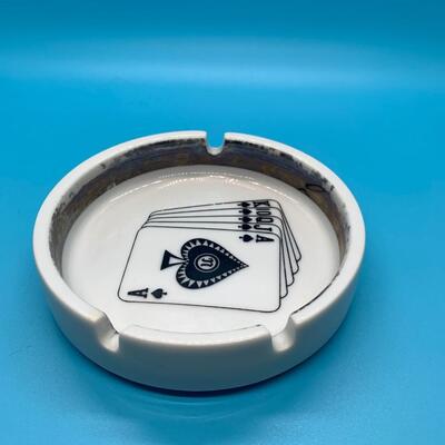 Playing cards ashtray