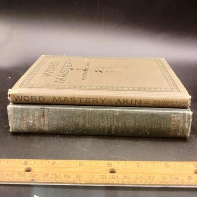 57 - 2 antique books
