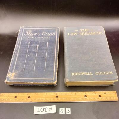 63 - 2 vintage books