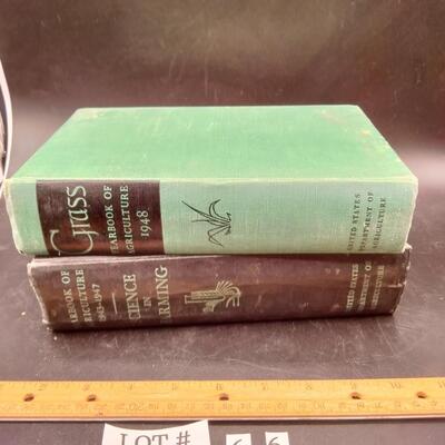66 - 2 Vintage Agriculture Books