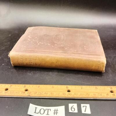 67 - Antique Book