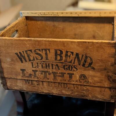 West Bend Heavy Duty Wooden Crate