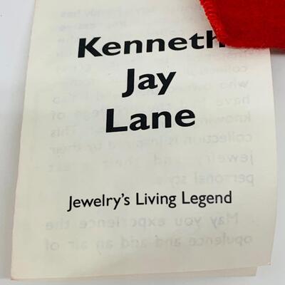 LOTJ109: Kenneth Jay Lane Royal Family Drop Earrings