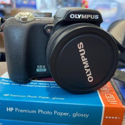 M62-Olympus camera, photo paper, tablet cover, belt etc.