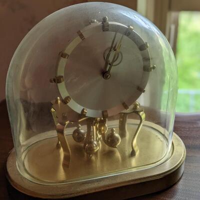 Kundo Keininger & Obergfell, Oval Anniversary Clock, West Germany