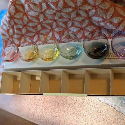 Gorgeous Set of 6 Crystal Moser Glasses, Czech
