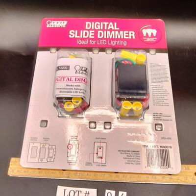 94 - 2 digital slide dimmer switches