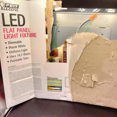 95 - LED flat panel light fixture