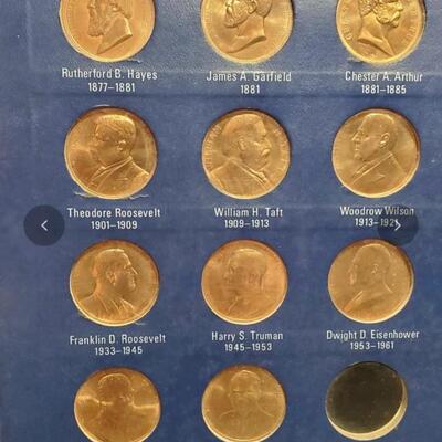 Lot 124CG: Presidents of the United States Coins and More
