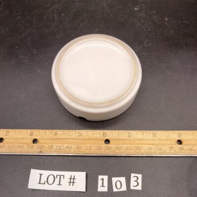 103 - Saltair souvenir ceramic ashtray