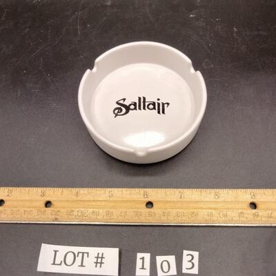 103 - Saltair souvenir ceramic ashtray